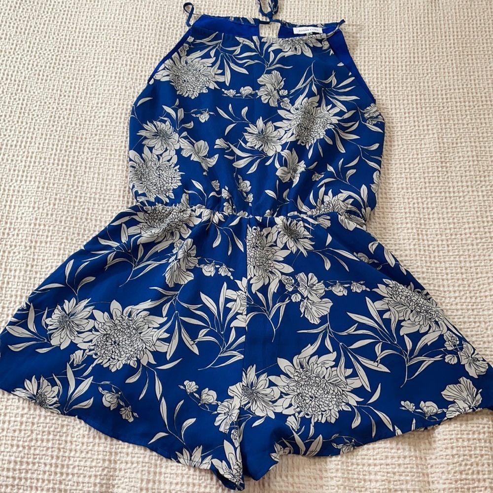 Blue Sugarlips Romper